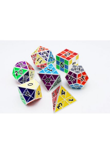 DICE 8-set: Puzzle Cube Dice